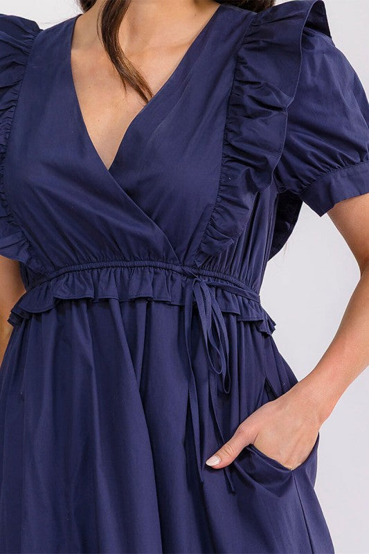 Navy Maxi Dress
